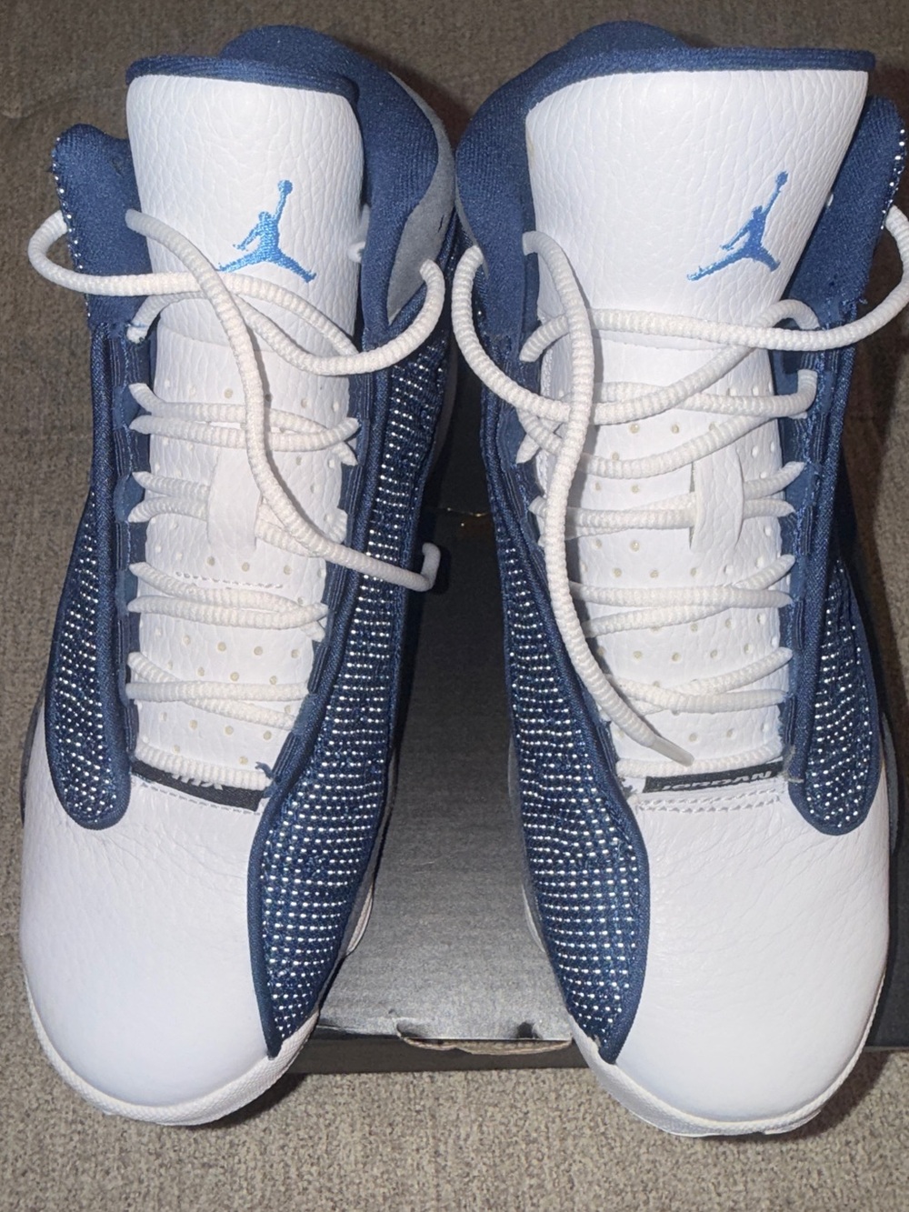 Air Jordan 13 RETRO (GS) Navy University Blue